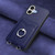 iPhone 17 R20 Ring Card Holder Phone Case - Blue