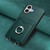 iPhone 17 R20 Ring Card Holder Phone Case - Green