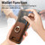 iPhone 17 Retro Cross Leather Card Bag MagSafe Phone Case - Brown