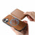 iPhone 17 Retro Magsafe Card Bag PU Back Cover Phone Case - Brown