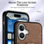 iPhone 17 Retro Skin-feel Ring Card Wallet Phone Case - Brown