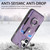 iPhone 17 Retro Skin-feel Ring Card Wallet Phone Case - Purple
