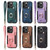 iPhone 17 Retro Skin-feel Ring Multi-card Wallet Phone Case - Blue