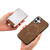 iPhone 17 Retro Splitable Magnetic Card Bag Leather Phone Case - Brown