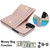 iPhone 17 RFID Anti-theft Card Ring Holder Phone Case - Rose Gold