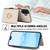 iPhone 17 RFID Anti-theft Card Ring Holder Phone Case - White