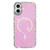 iPhone 17 Rhinestone Dual-side IMD PC Hybrid TPU Magnetic Phone Case - Glitter Light Purple