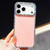 iPhone 17 Rhinestone Dual-side IMD PC Hybrid TPU Phone Case - Glitter Light Pink