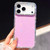 iPhone 17 Rhinestone Dual-side IMD PC Hybrid TPU Phone Case - Glitter Light Purple