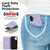 iPhone 17 Rhombic MagSafe RFID Anti-Theft Wallet Leather Phone Case - Purple