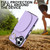 iPhone 17 Ring Holder Card Bag Skin Feel Phone Case - Purple