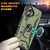 iPhone 17 Ring Holder Phone Case - Army Green
