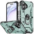 iPhone 17 Ring Holder Phone Case - Midnight Green