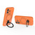 iPhone 17 Ring Shield MagSafe TPU Phone Case with 360 Degree Rotating Holder - Orange
