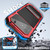 iPhone 17 R-JUST Life Waterproof Dustproof Shockproof Holder Phone Case - Red