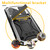 iPhone 17 R-JUST Metal + Silicone + Tempered Glass Life Waterproof Phone Case with Holder - Silver