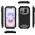 iPhone 17 R-JUST Sliding Camera IP54 Life Waterproof Holder Phone Case - Black