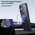 iPhone 17 Rotating Bar Holder Magnetic MagSafe Phone Case - Black