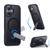 iPhone 17 Rotating Bar Holder Magnetic MagSafe Phone Case - Transparent