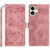 iPhone 17 Secret Garden Butterfly Pattern Leather Phone Case - Pink