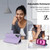 iPhone 17 Seven Card Slots Zipper Wallet Leather Phone Case with Lanyard - Light Purple