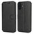 iPhone 17 Shockproof PU + TPU Leather Phone Case - Black