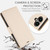 iPhone 17 Side Buckle RFID Anti-theft Leather Phone Case - Apricot