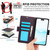 iPhone 17 Side Buckle RFID Anti-theft Leather Phone Case - Dark Purple