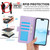 iPhone 17 Side Buckle RFID Anti-theft Leather Phone Case - Light Purple