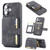 iPhone 17 Skin Feel Dream RFID Anti-theft PU Card Bag Phone Case - Black