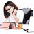 iPhone 17 Skin Feel Four Card Slots Phone Case with Wrist Strap - Pink