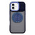 iPhone 17 Skin Feel Frosted 360 Degree Rotation Magnetic Holder MagSafe Phone Case - Dark Blue
