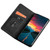 iPhone 17 Skin Feel Magnetic Leather Phone Case - Black