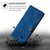 iPhone 17 Skin Feel Magnetic Leather Phone Case - Blue