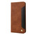 iPhone 17 Skin Feel Splicing Leather Phone Case - Brown