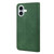 iPhone 17 Skin Feel Splicing Leather Phone Case - Green