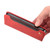 iPhone 17 Skin Feel Splicing Leather Phone Case - Red