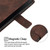 iPhone 17 Skin-feel Embossed Leather Phone Case - Brown