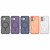 iPhone 17 Skin-friendly Magnetic PC + TPU Hybrid Shockproof Phone Case - Blue