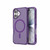 iPhone 17 Skin-friendly Magnetic PC + TPU Hybrid Shockproof Phone Case - Purple
