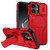 iPhone 17 Sliding Camshield MagSafe Holder Phone Case - Red