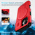 iPhone 17 Sliding Camshield MagSafe Holder Phone Case - Red