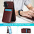 iPhone 17 Solid Color Card Slots Bracket PU Phone Case - Brown