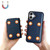 iPhone 17 Solid Color Zipper 11-Card Slots Bag Phone Case with Lanyard - Blue