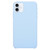 iPhone 17 Solid Silicone Phone Case - Light Blue