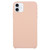 iPhone 17 Solid Silicone Phone Case - Pink
