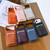 iPhone 17 Square Folding Card Bag Holder Phone Case - Orange
