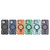 iPhone 17 Star Ring Metallic Pivot Bracket Magnetic Phone Case - Blue
