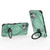 iPhone 17 Star Ring Metallic Pivot Bracket Magnetic Phone Case - Green