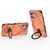 iPhone 17 Star Ring Metallic Pivot Bracket Magnetic Phone Case - Orange